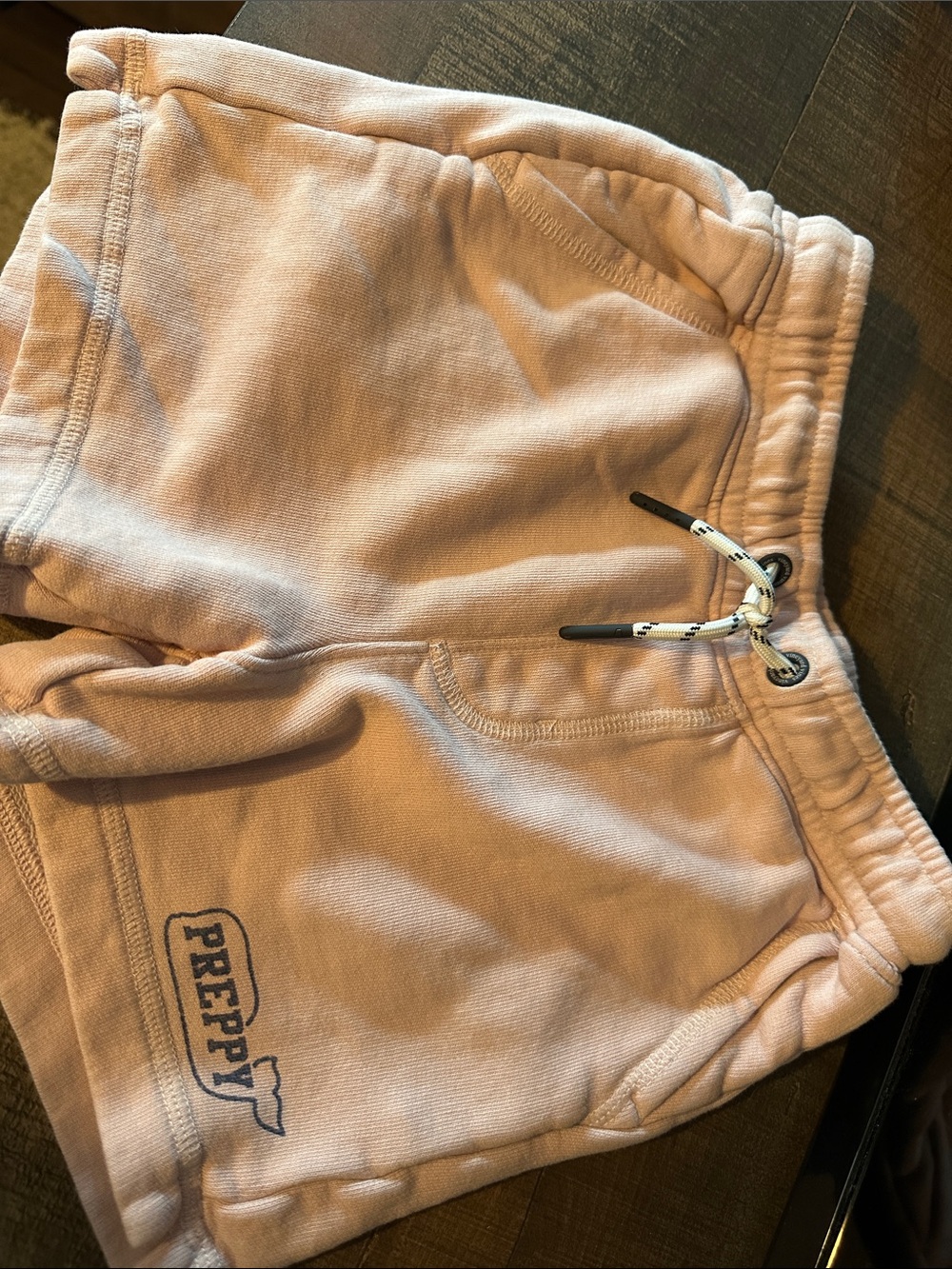 Boys Vineyard Vines Cotton Pink Drawstring Sweatshorts